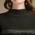 Hot Selling Factory Price Autumn 1 /2 Half Sleeve Women Casual Wear Pullover Sweater